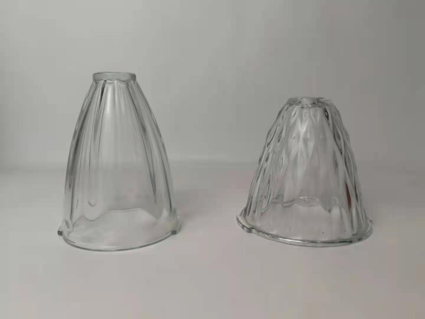 Glass lampshade